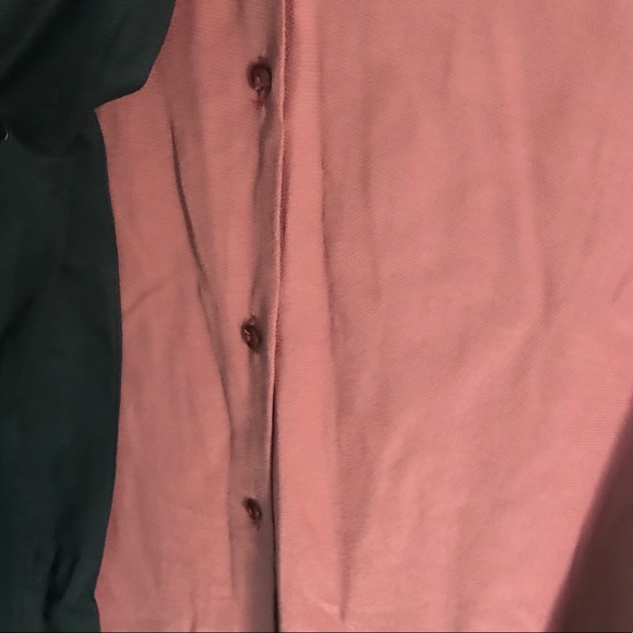 NEW Zara Orange Button Down Oversized Blouse - Picture 7 of 10